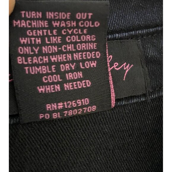 Isabel Hayley Embroidered Floral Denim Jacket Size 12 - Picture 4 of 8